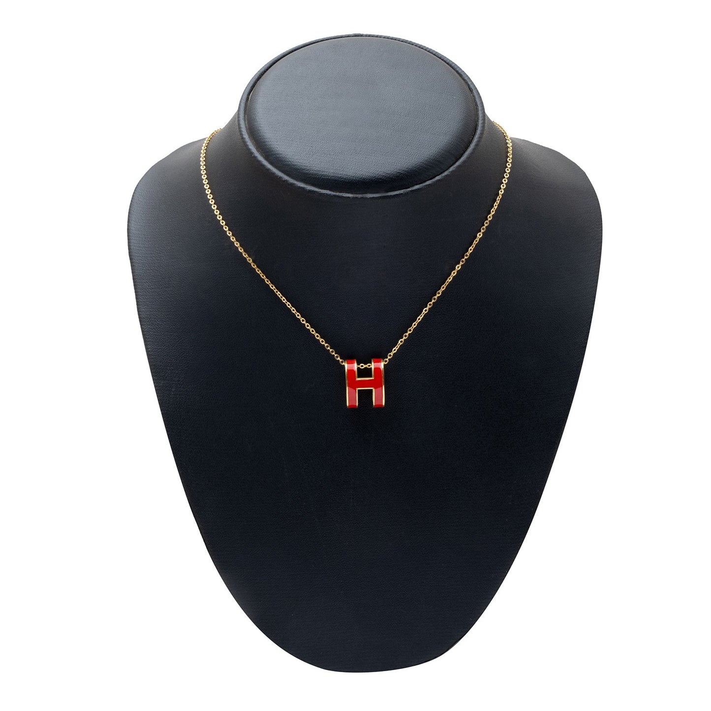 MOONDUST Gold Plated Stylish Delicate Pendant Necklace For Women (MD_2157_R)