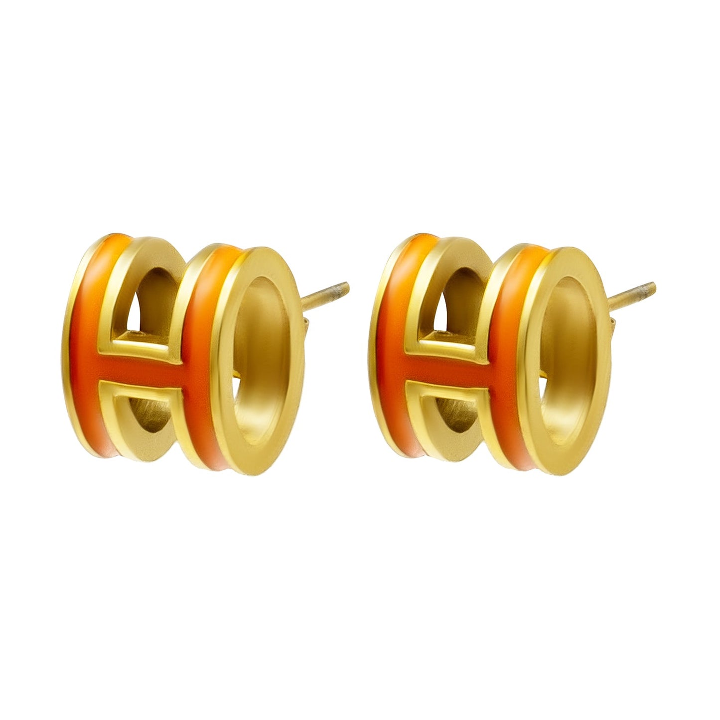 MOONDUST Gold Plated Latest Design Stud Earrings for Women (MD_90_O)