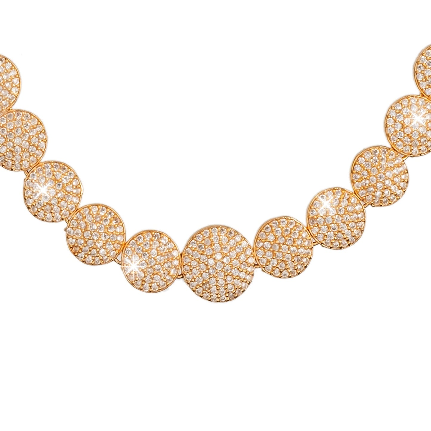 Shining Jewel Rose Gold Plated Western CZ, Crystals & AD Design Necklace with Matching Earrings for Women (SJN_160)