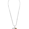 Shining Jewel Silver Rhodium Plated Heart Love Locket Pendant Valantine Gift Nekclace for Women (SJN_84_LC)