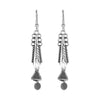 Small Size  Daily wear Traditional Layered Oxidised Silver Plated Jhumka Earrings for Women & Girls (SJ_1660)