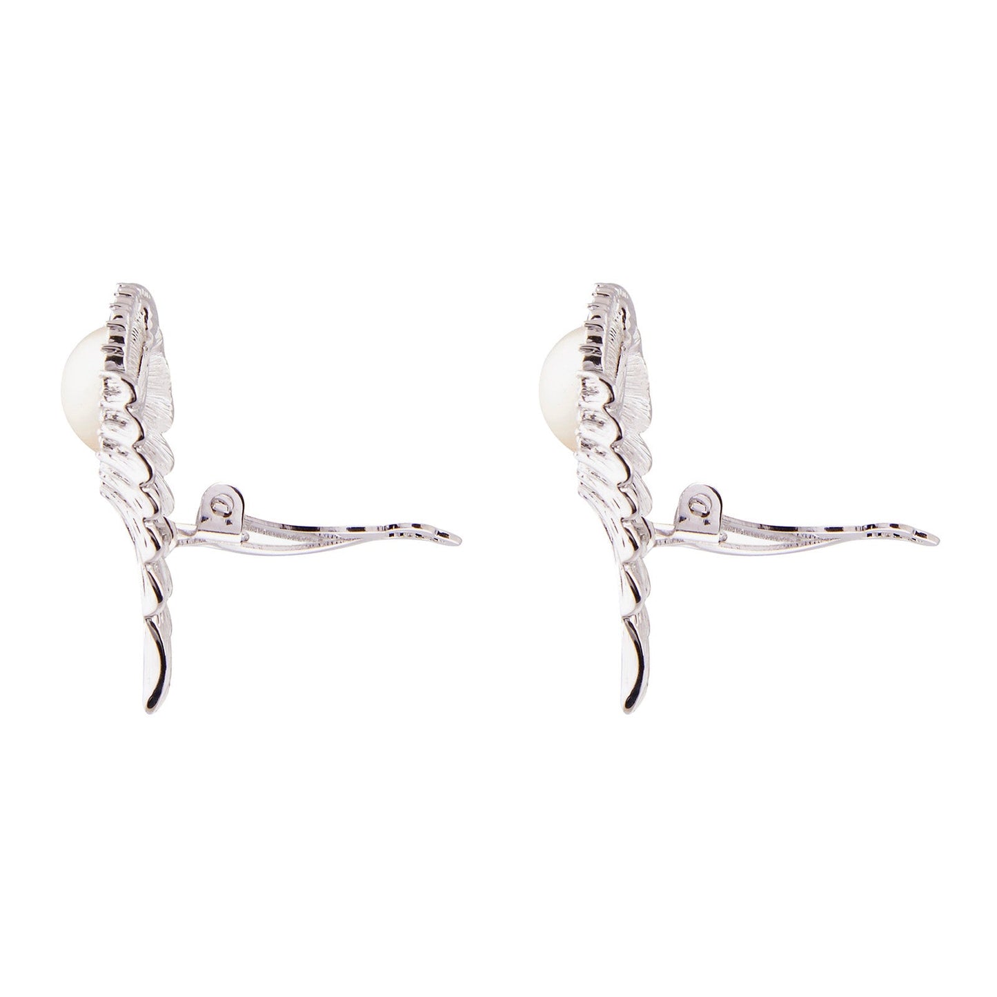 Silver Pearls Pendant Set Without Chain (SJ_2044)