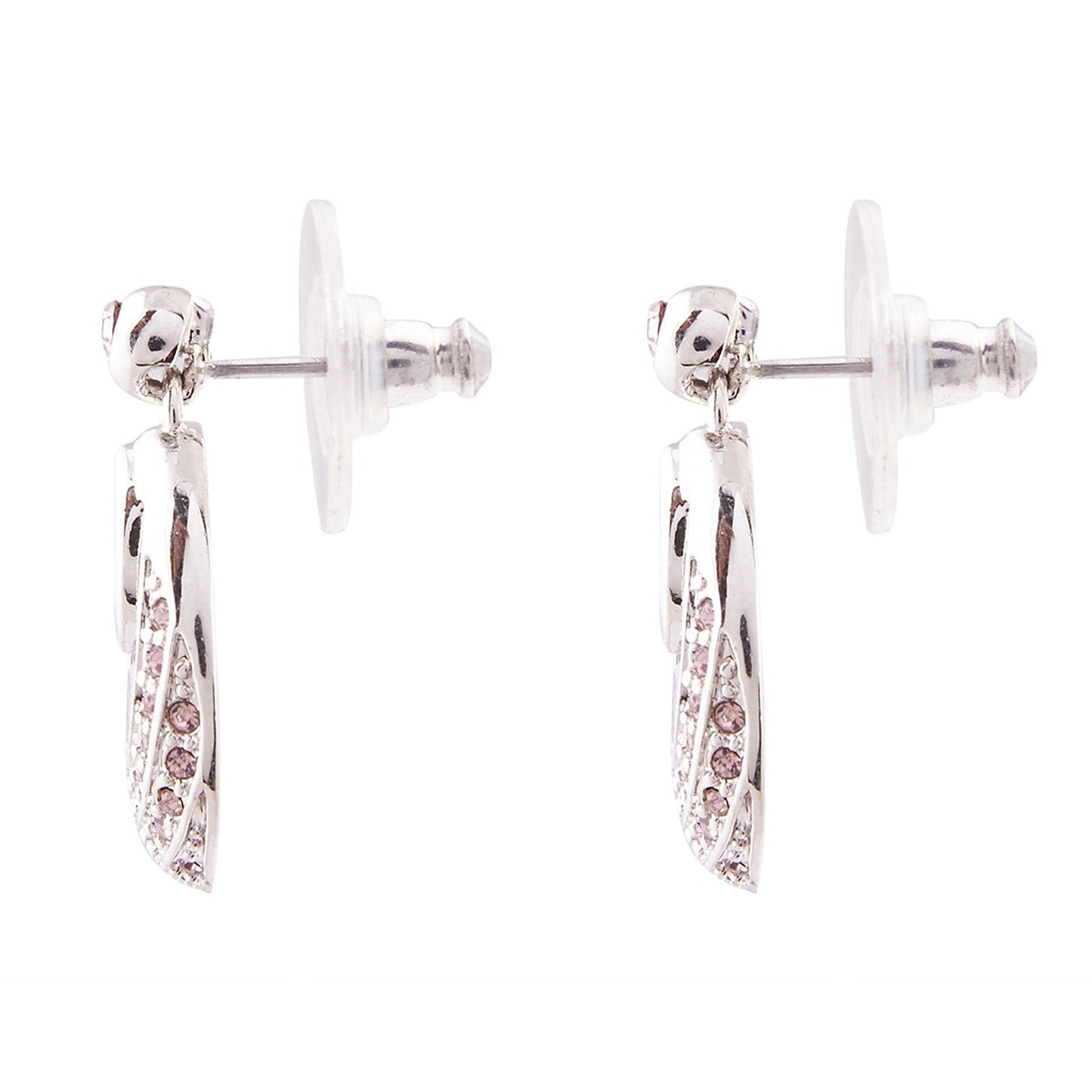 Violet Alloy Pendant Set Without Chain (SJ_2065)