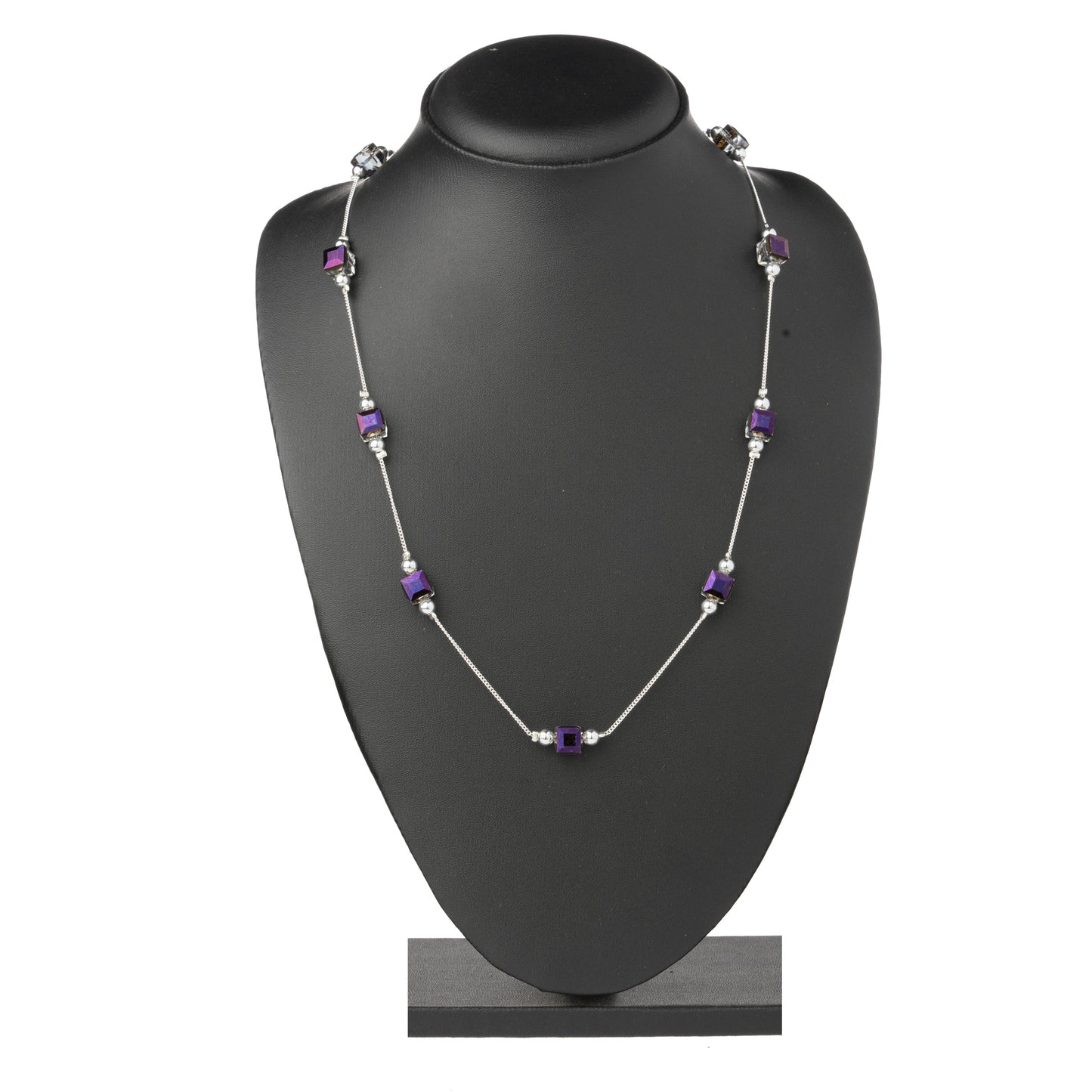 Silver Plated & Handcrafted Mala-Necklace For Women (SJ_2205)