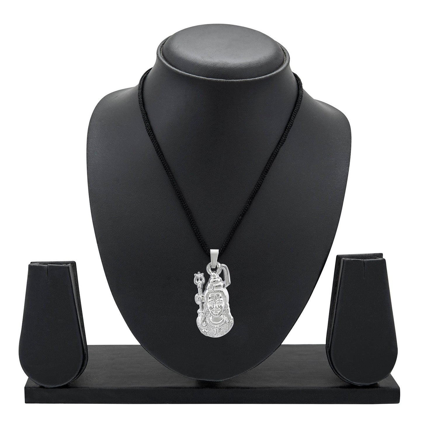 Shiva Shankar Silver Unisex Pendant (SJ_2216)