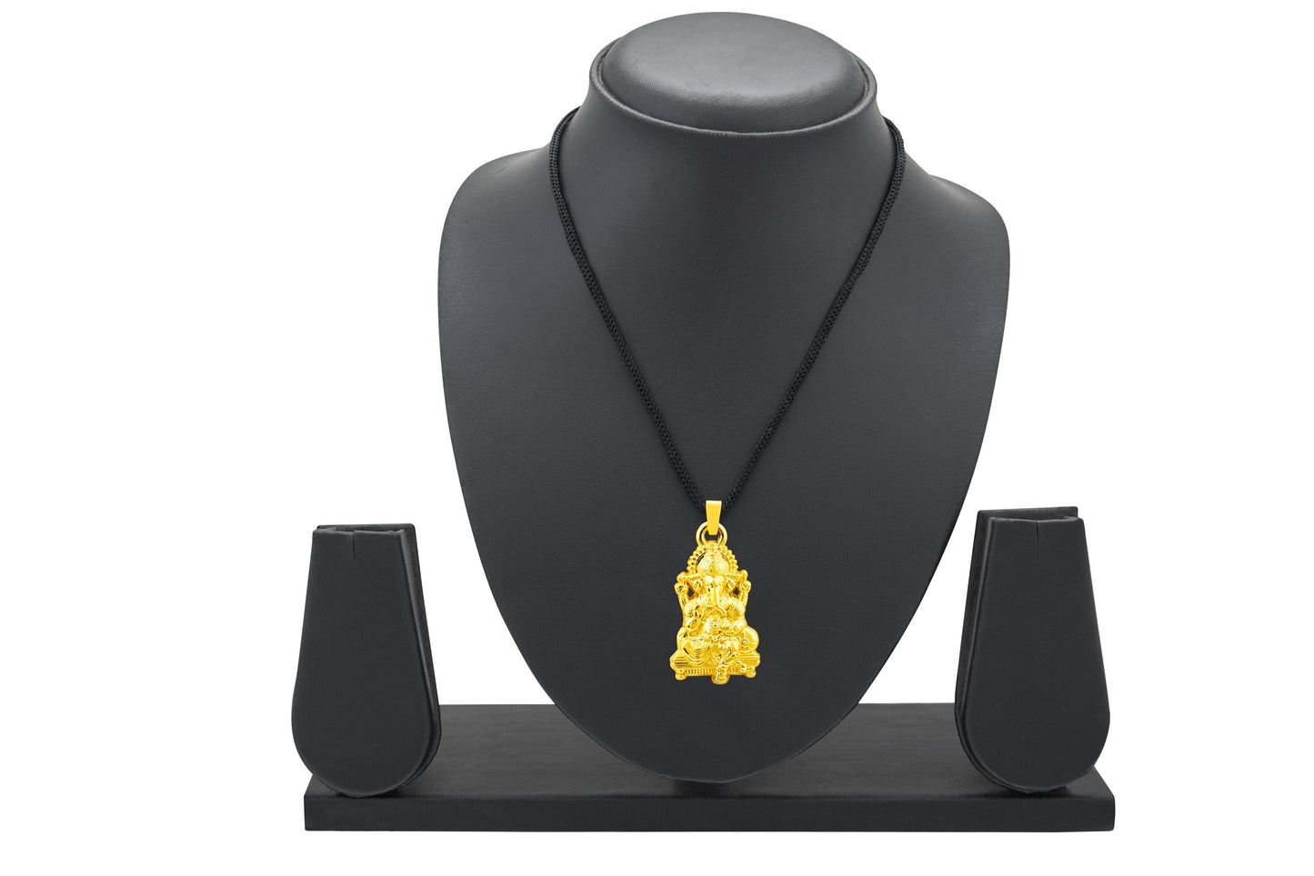 Ganesha Gold Unisex Pendant (SJ_2224)