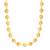 24K Gold Plated Ball Chain Mala For Women (SJ_2229)