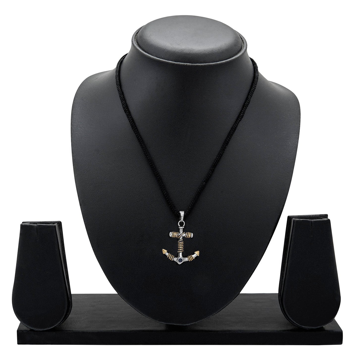 Unisex Anchor Pendant Necklace (SJ_2254)