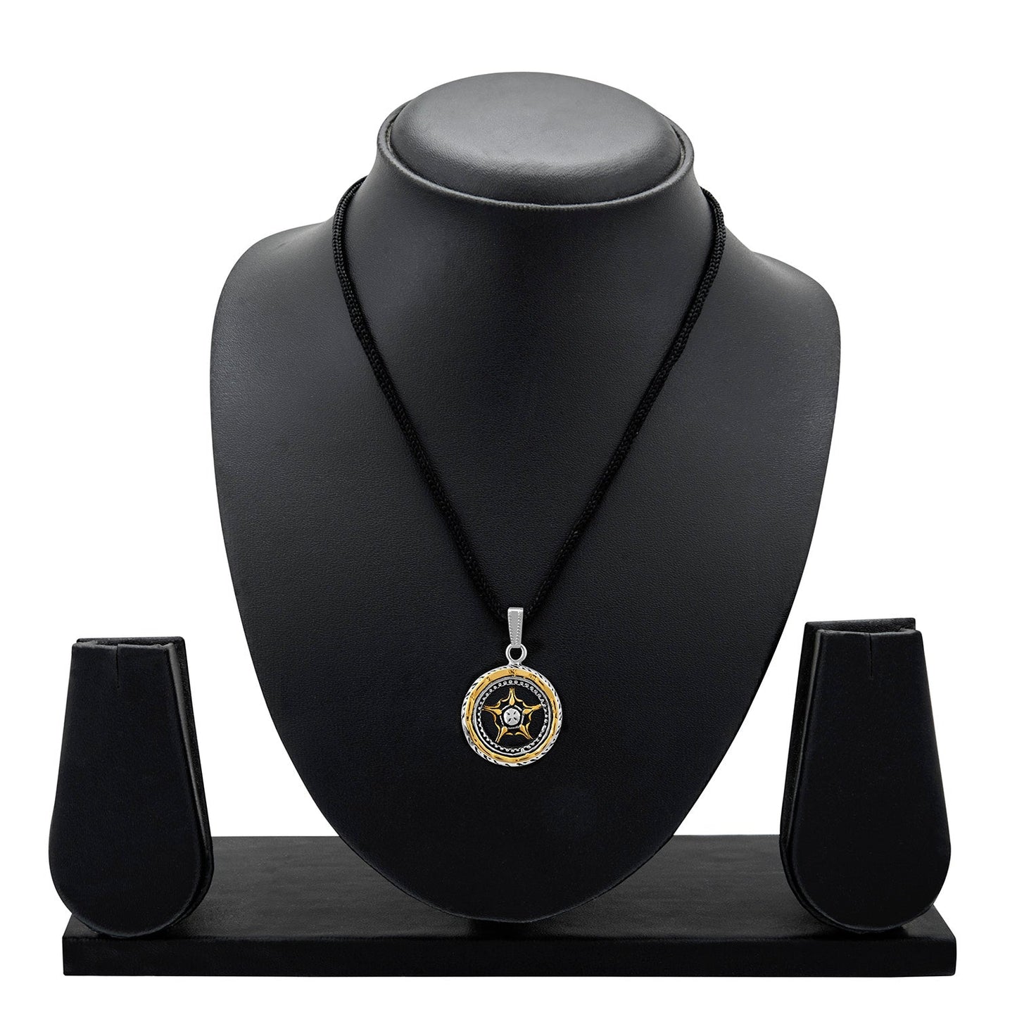 Unisex Sailor Sailor Wheel Pendant Necklace (SJ_2256)