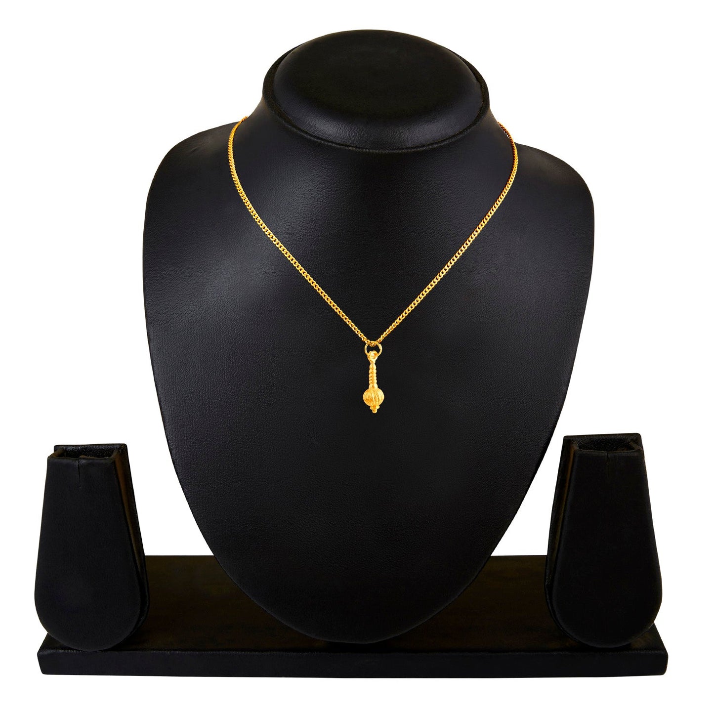 22K Gold Hanuman Gada Pendant For Men (SJ_2287)