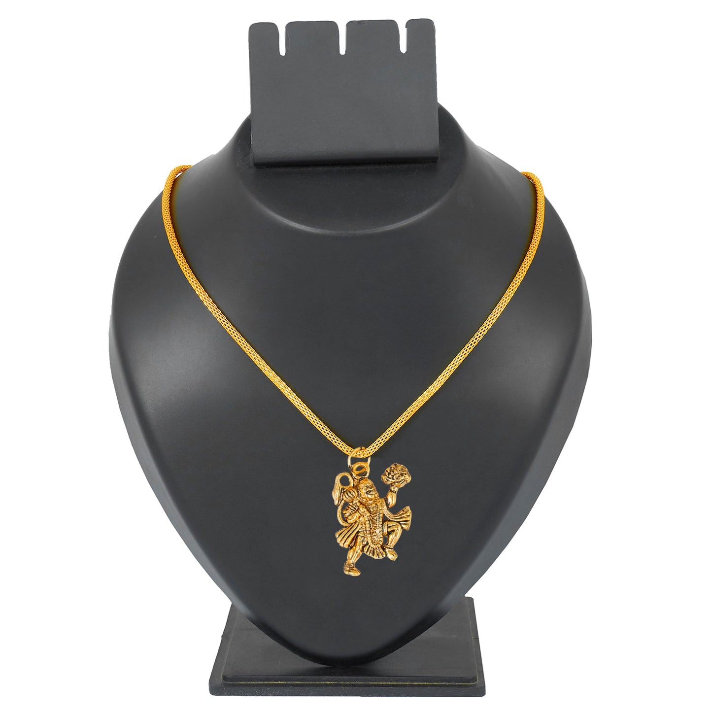 Hanuman Gold Unisex Pendant (SJ_2373)