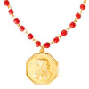 Traditional Gold Lakshmi Coin Necklace for Women 22K (SJ_2456)