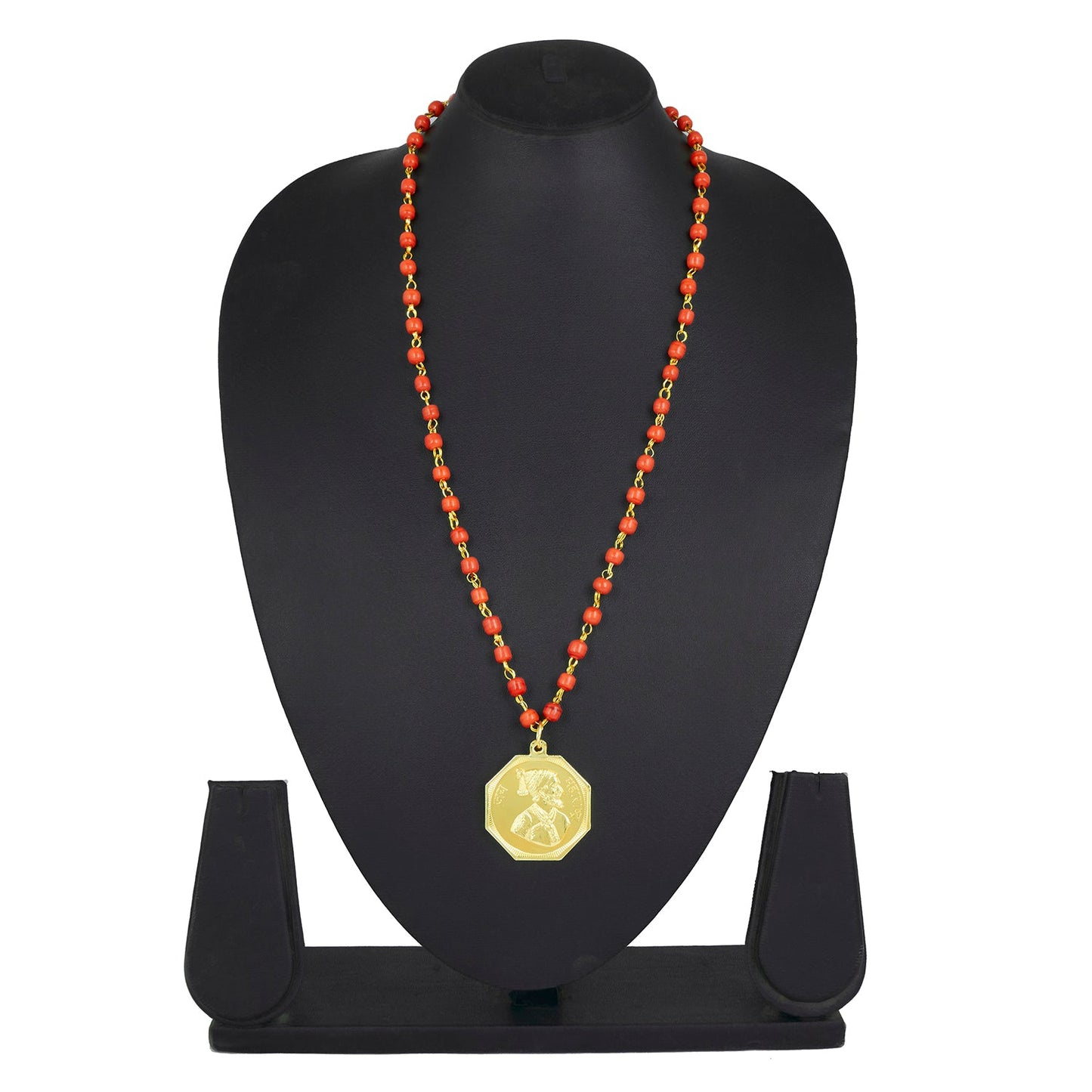 Traditional Gold Lakshmi Coin Necklace for Women 22K (SJ_2456)