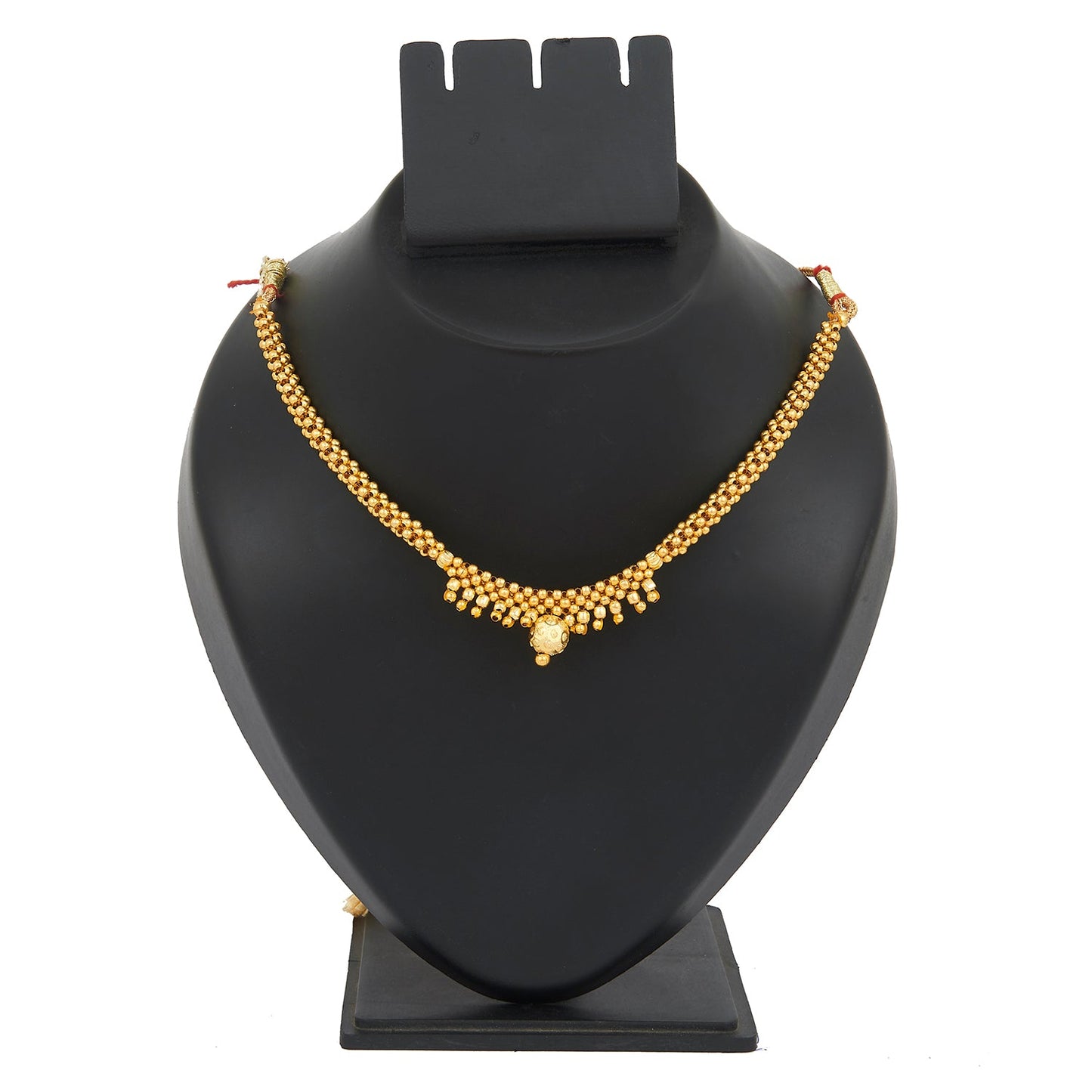 24K Gold Plated Traditional Thushi Necklace For Women & Girls (SJ_2684)