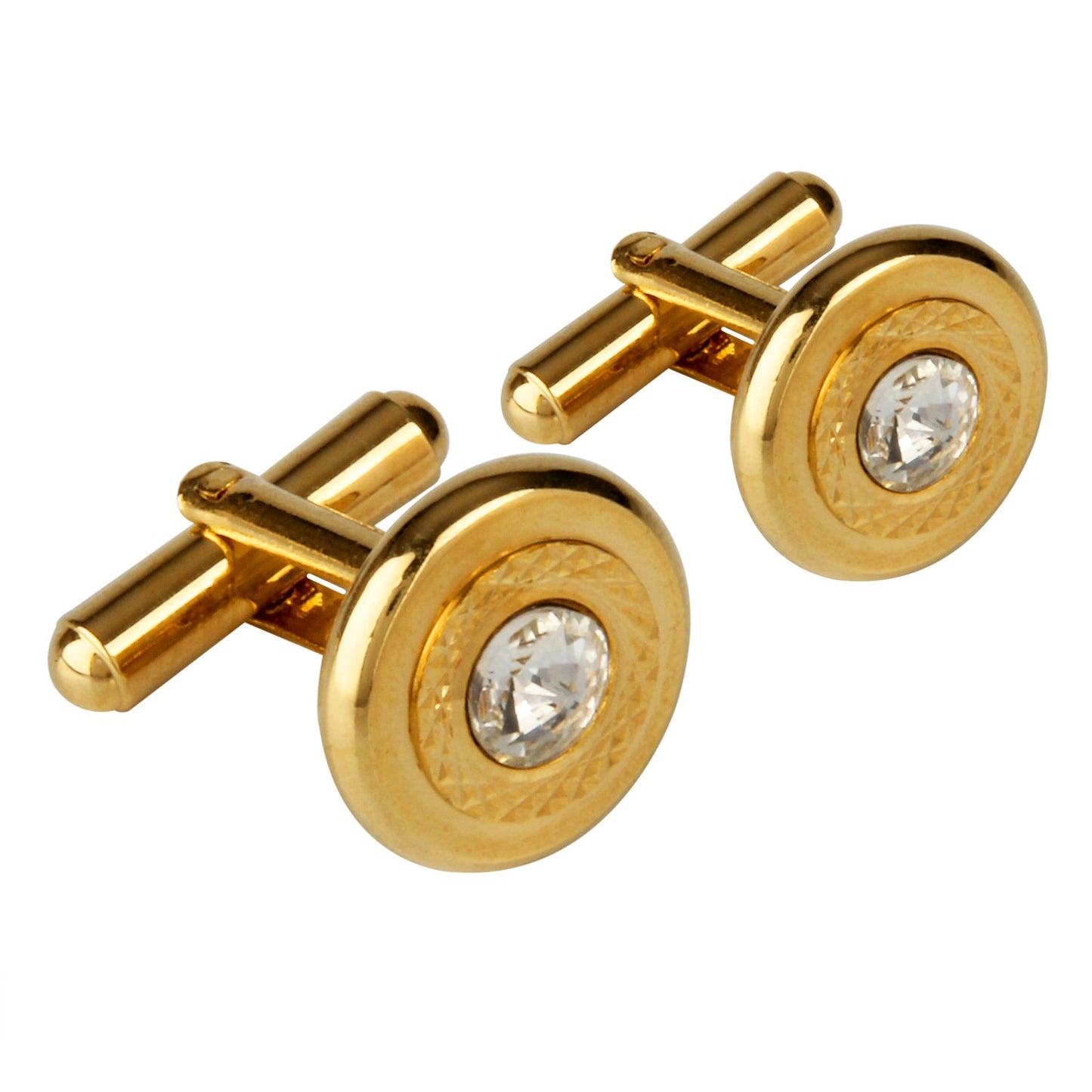 24K Gold Plated Cufflinks for Men (SJ_3012)