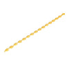 24K Gold Link Bracelet For Women (SJ_3103) - Shining Jewel