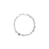 925 8 inches Silver Plated Imported Quality Designer Link Bracelet for Men & Women (SJ_3181) - Shining Jewel
