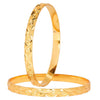 24K Fine Gold Plated Traditional Designer Bangles for Women (Pack of 4) SJ_3310