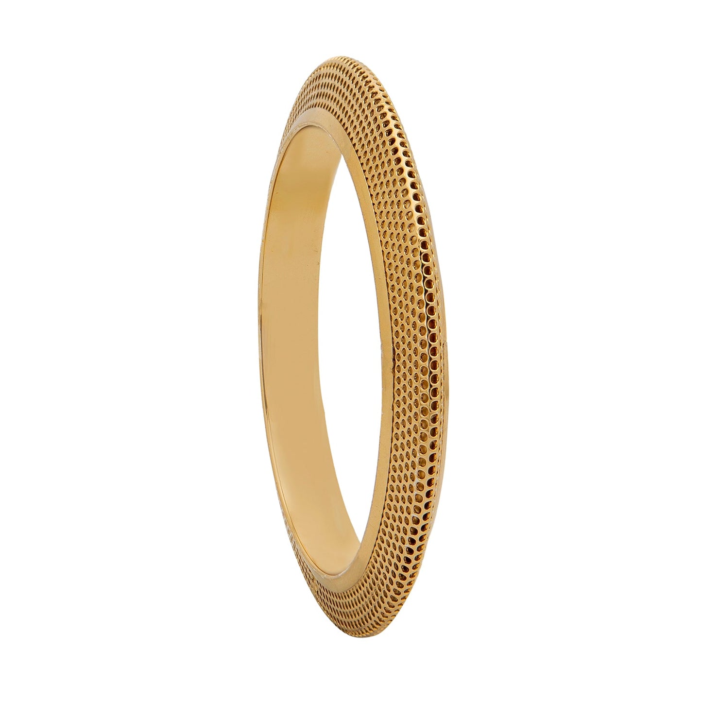 Shining Jewel Casual & Western Style Metal Fashionable Antique Gold Bangles for Girls and Women (Pack of 2) (SJ_3456_2.6_AG)
