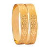 Shining Jewel Gold Plated Traditional Handcrafted Stylish Designer Bangles for Women (Pack of 2) SJ_3492_2.8