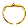 Shining Jewel Antique Gold Plated Healing and Powerful Adjustable Kada for Men & Women - OM SJ_3498_O2