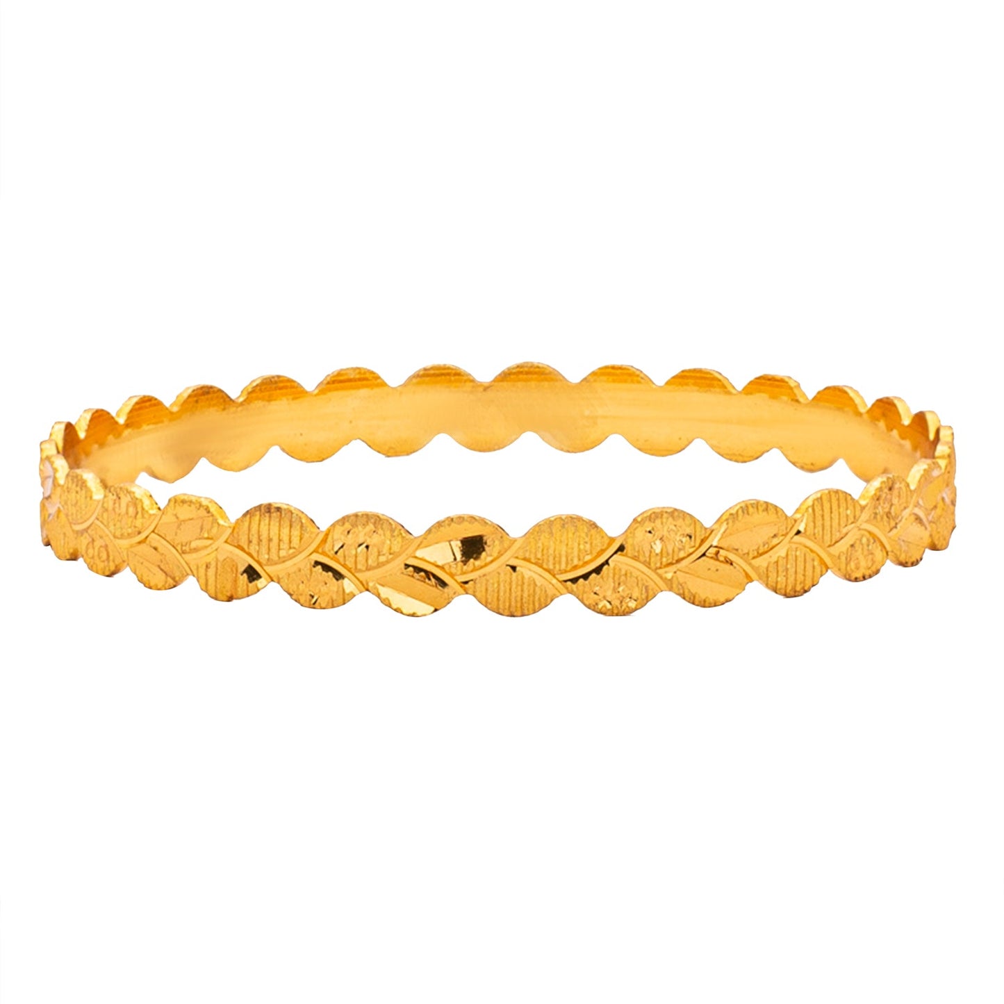 Shining Jewel Tradtitional Indian Handcrafted Designer Fancy Bridal Bangle Set for Women (SJ_3502_2.6)