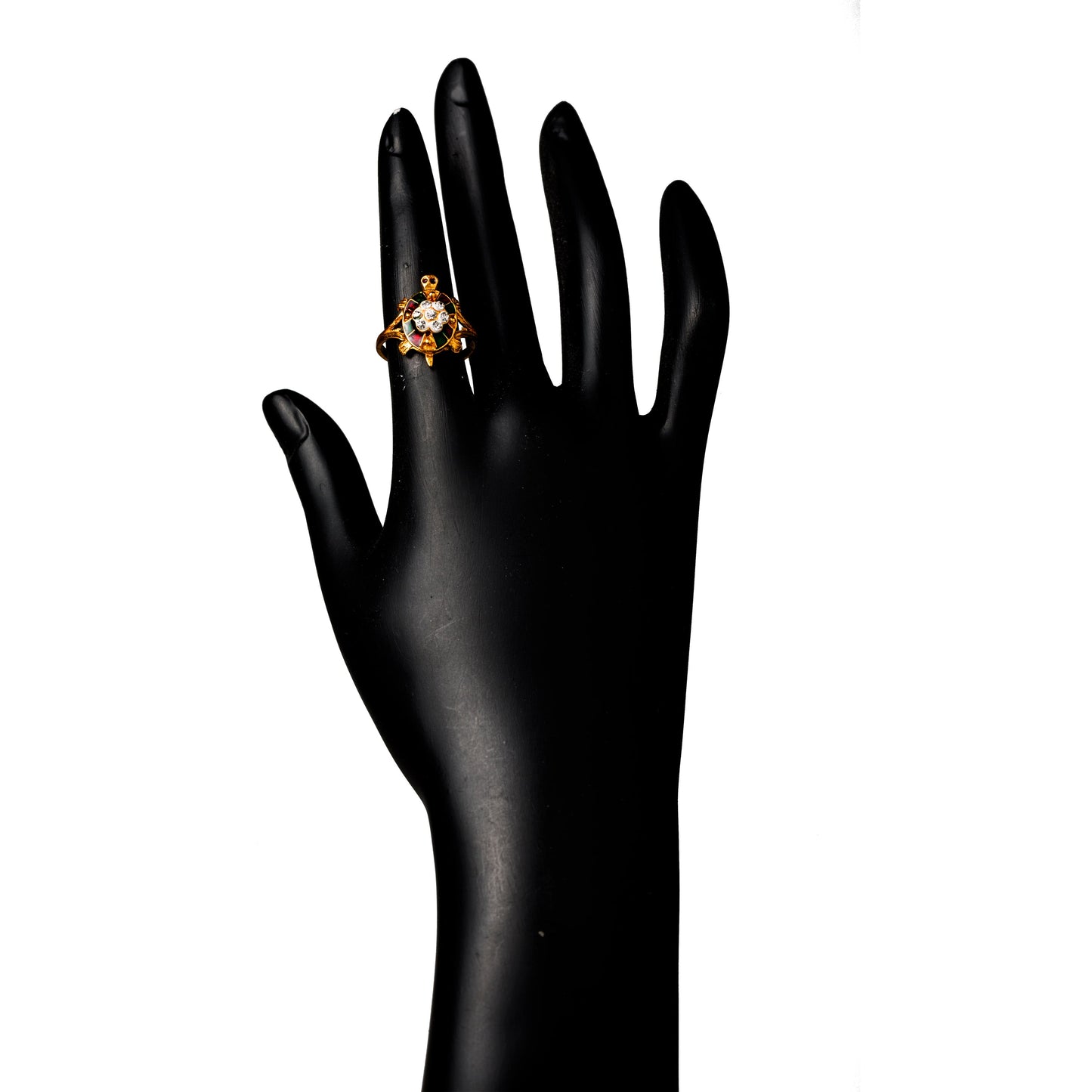 24K Gold Plated Tortoise Finger Ring (SJ_4183)