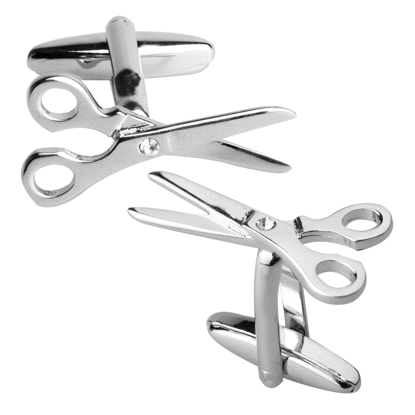 Funky & Stylish Cufflinks for Men - Scissors Design (SJ_7057)