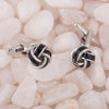 925 Silver Plated Classic Knot Design Cufflinks For Men (SJ_7081) - Shining Jewel