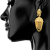 Traditional Gold 24K Designer Jhumka Earrings (SJ_755)