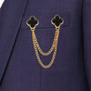 Shining Jewel Stylish And Fancy Sherwani Blazer Brooch For Men (SJ_9016)