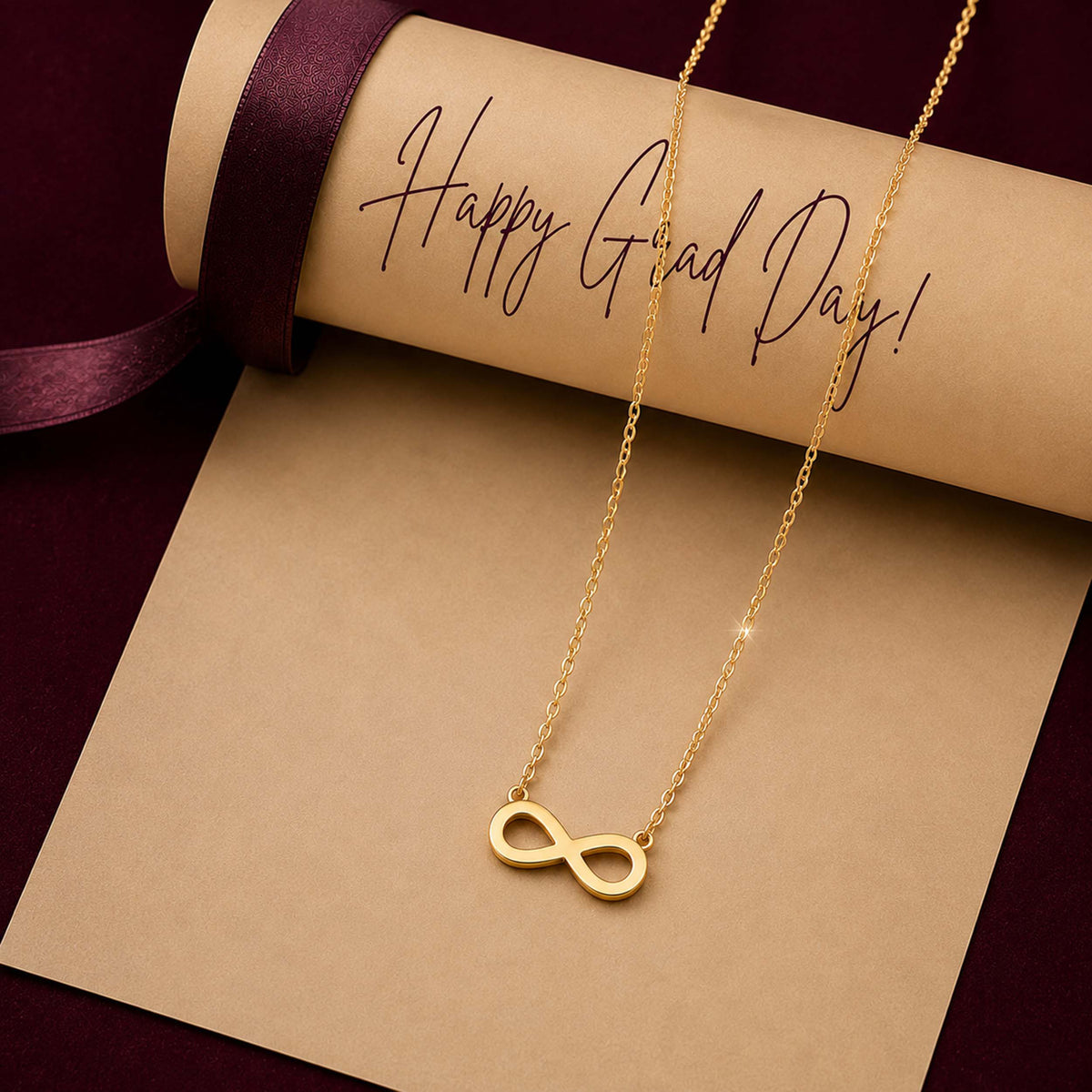 Gold Plated CZ Studded American Diamond Evil Eye Necklace For Girls, Teens & Women (MD_2107)