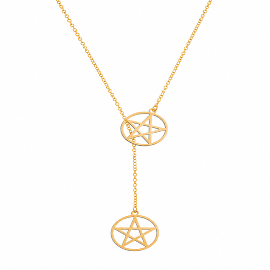 Gold Plated Stylish Designer Adjustable and Delicate Contemporary Geometric Pendent For Girls, Teens & Women (MD_2121)