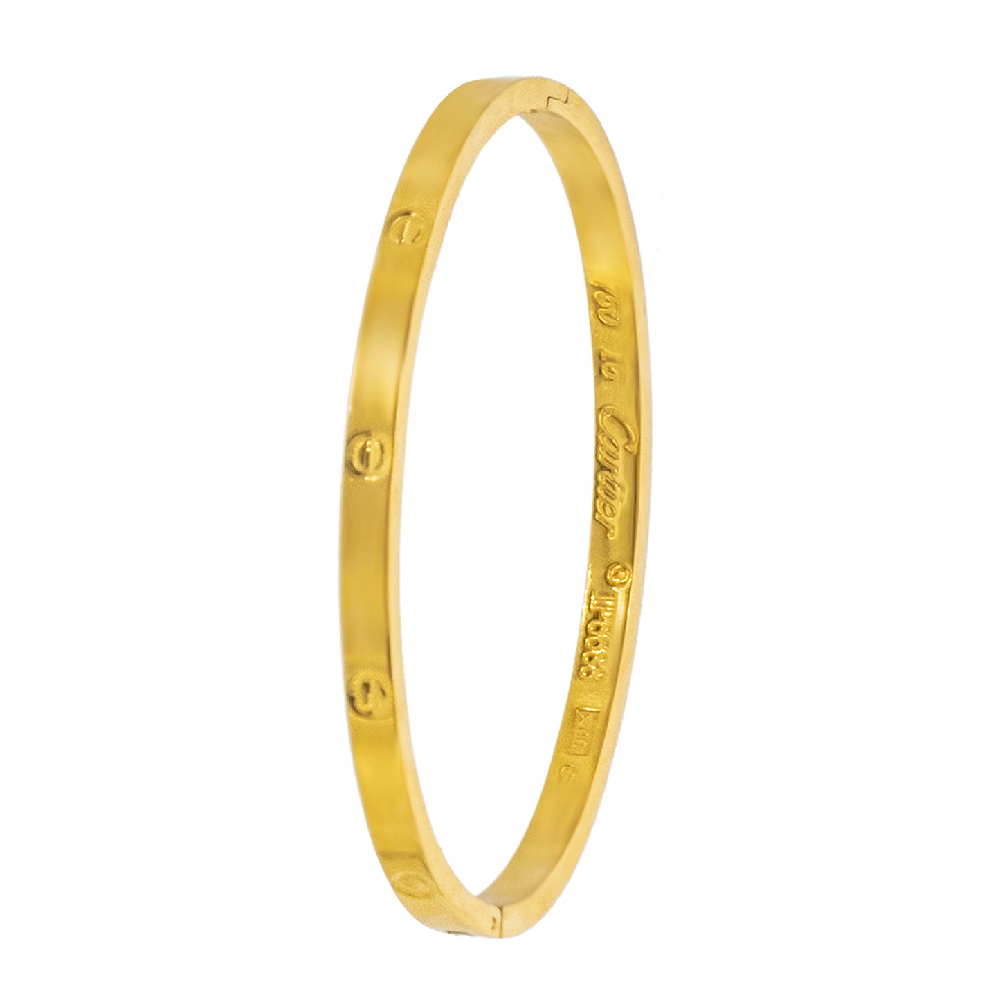 MOONDUST Gold Plated Latest Stylish Cuff Bangle with Cubic Zirconia Stones Bracelet for Women