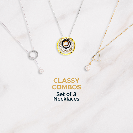 Classy Set of 3 Necklaces