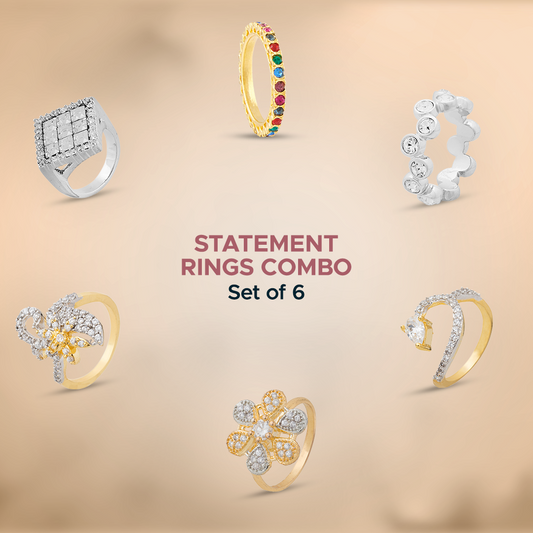 Combo Set of Exquisite Rings