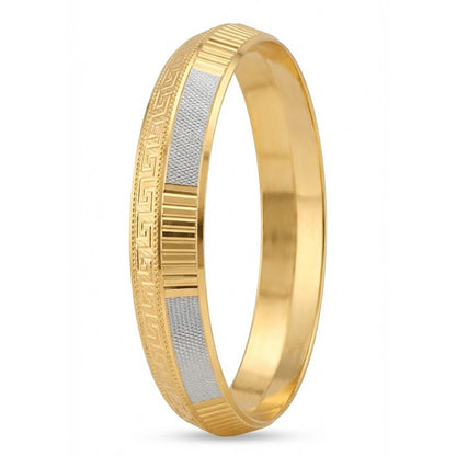 Combo of 2 Premium Sikh Punjabi Kadas for Men with Dual-Tone Gold Finish - SJKC_05