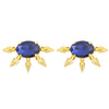 Gold Plated Fashionable Statement Stud Earrings (MD_02)