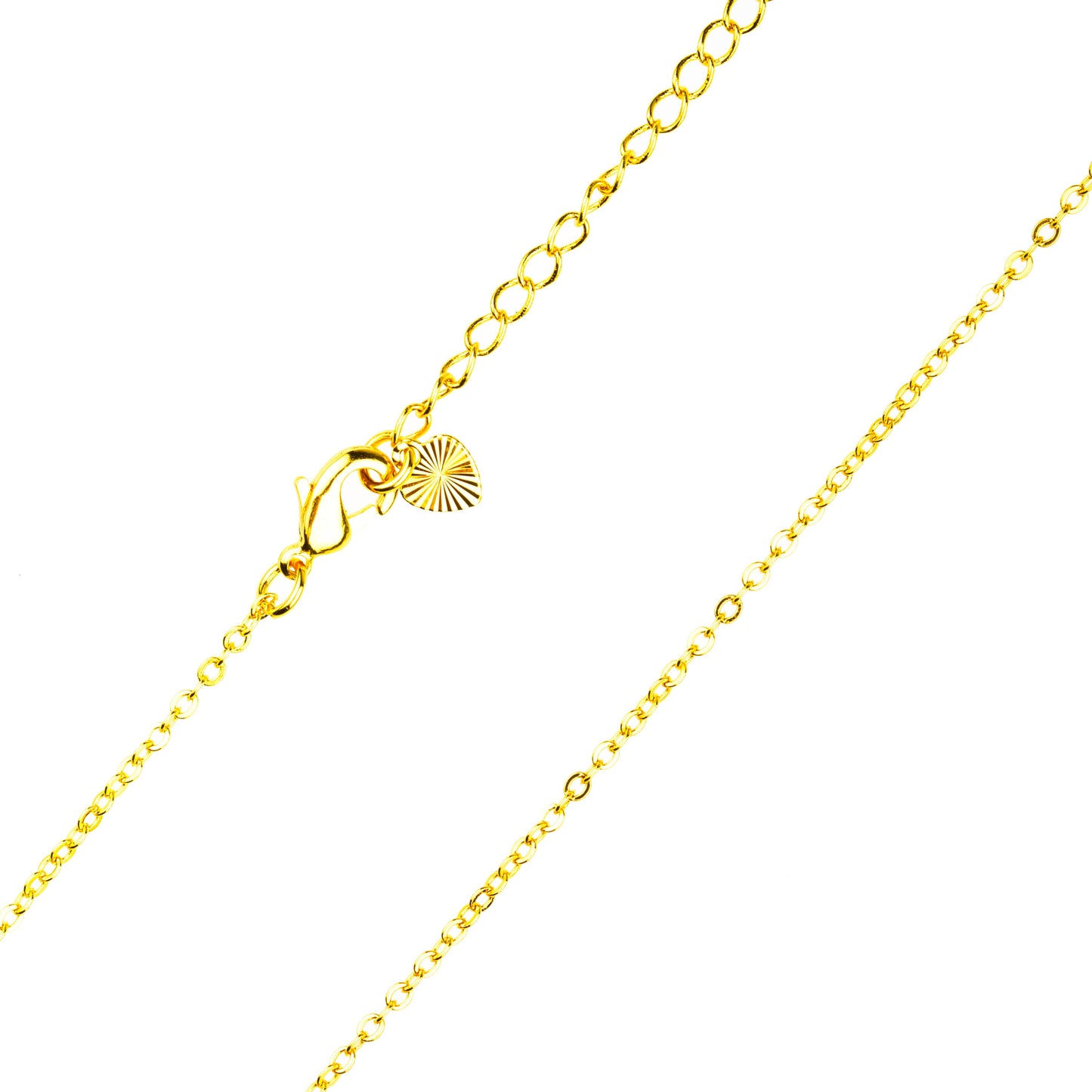 18K Gold Plated American Diamond Clover Pendant For Girls, Teens & Women (MD_2012)