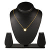 18K Gold Plated American Diamond Clover Pendant For Girls, Teens & Women (MD_2012)