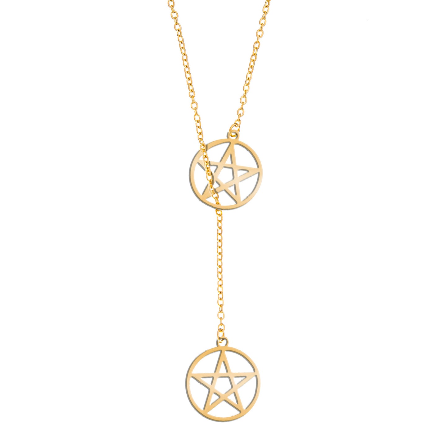 Gold Plated Stylish Designer Adjustable and Delicate Contemporary Geometric Pendent For Girls, Teens & Women (MD_2121)