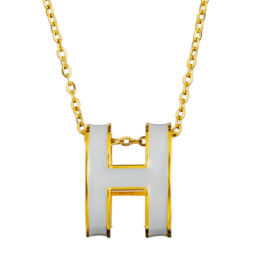 MOONDUST Gold Plated Stylish Delicate Pendant Necklace For Women (MD_2157_GY)