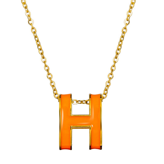 MOONDUST Gold Plated Stylish Delicate Pendant Necklace For Women (MD_2157_O)