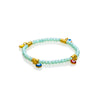 22K Gold Plated Evil Eye And Hand Of Hamsa, Hamza Charms Bracelet For Girls, Teens & Women (MD_3053)