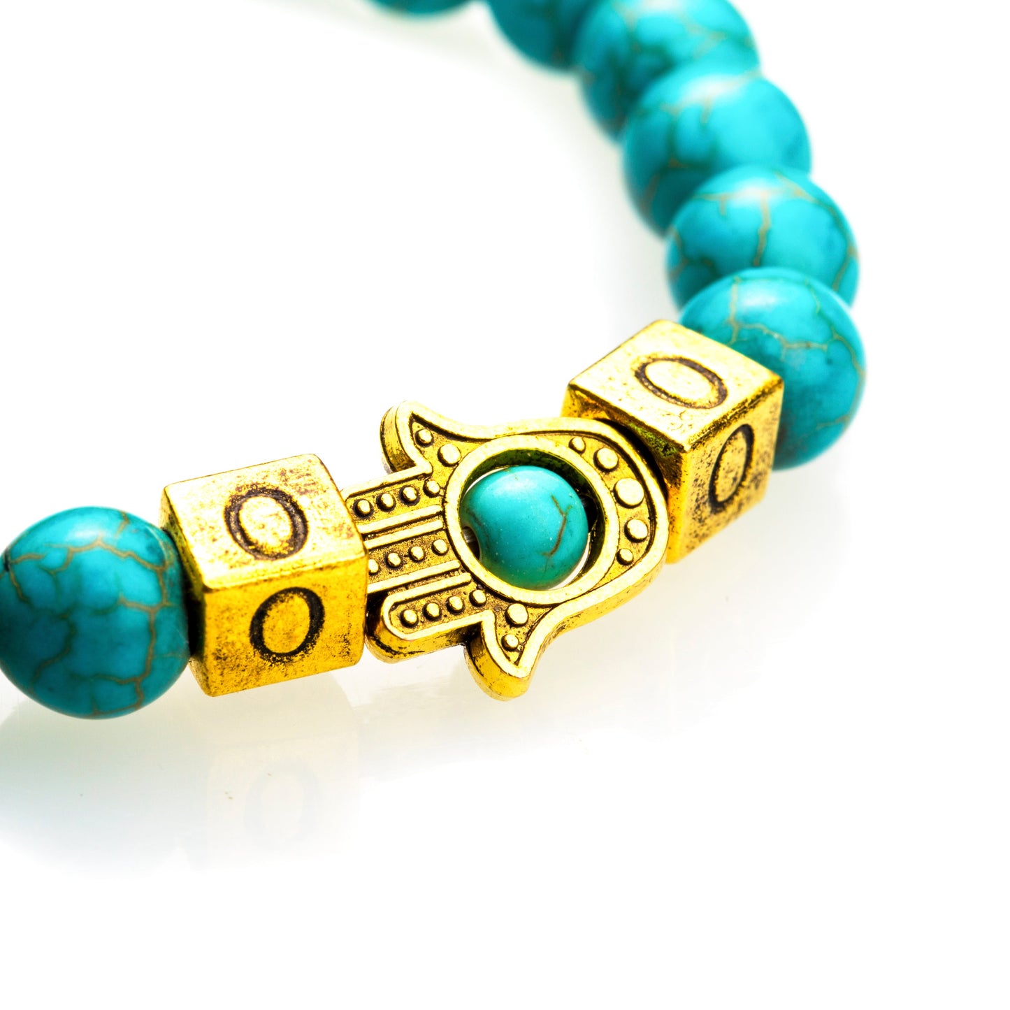 Elastic Bead Bracelet Charm Bracelet For Girls, Teens & Women (MD_3059)