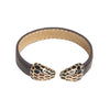 Designer Stylish Latest Leather Serpent Wraparound Layered Brown Bracelet for Women MD_3264 (BR)