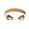 Designer Stylish Latest Leather Serpent Wraparound Layered White Bracelet for Women MD_3264 (W)