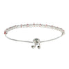 CZ Studded Silver Plated Designer Stylish and Latest Multicolour Adjustable Tennis Bracelet for Girls & Women (MD_3273_S)