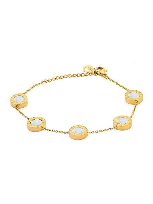 Gold Plated Designer Bracelet For Girls, Teens & Women MD_3284_G