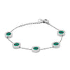 Silver Plated Designer Bracelet For Girls, Teens & Women MD_3284_S